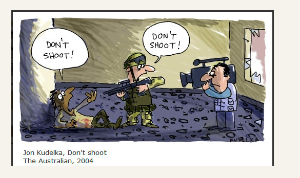 Don't Shoot cartoon