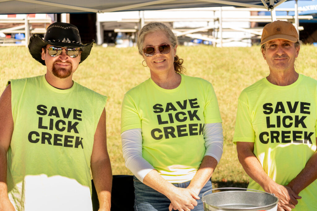 Save Lick Creek members