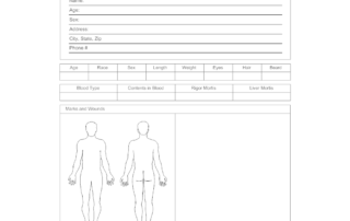 autopsy reports of minors